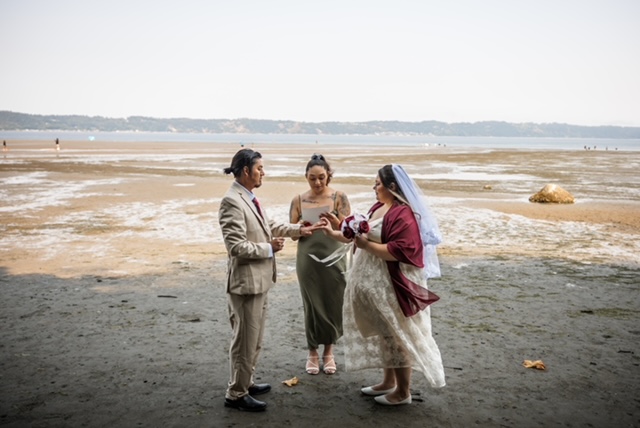 Beach ceremony